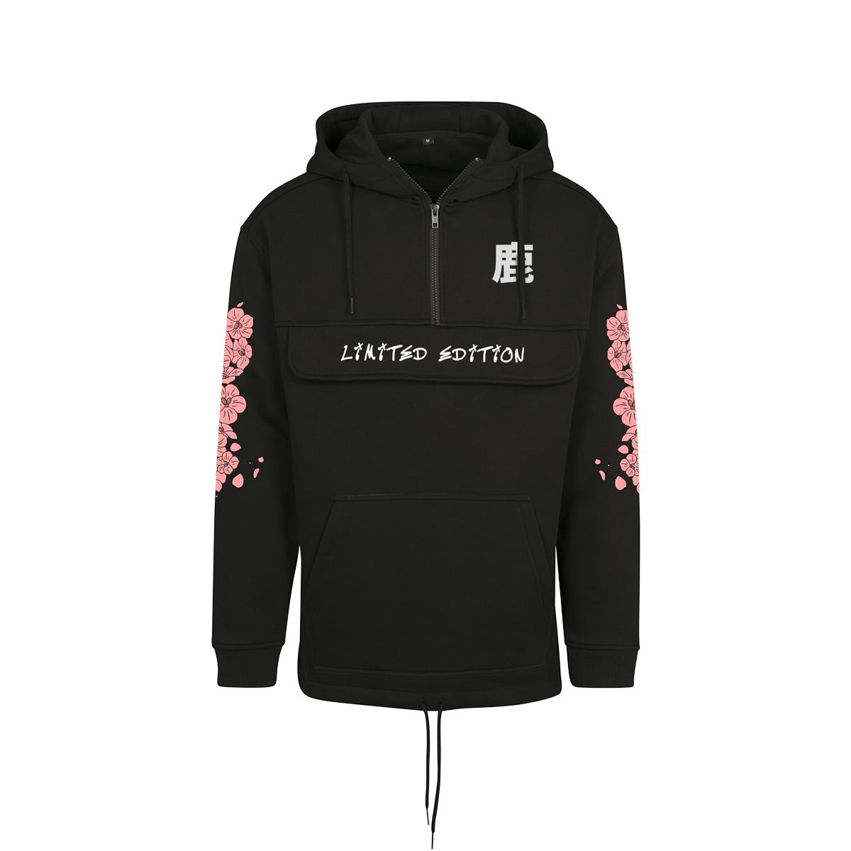 Japan Collection Lotus Half Zip Hoodie