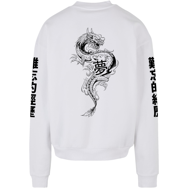 Japan Collection Dragon Oversized Sweatshirt